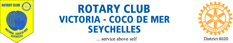 Rotary Club de Victoria – Coco de Mer logo