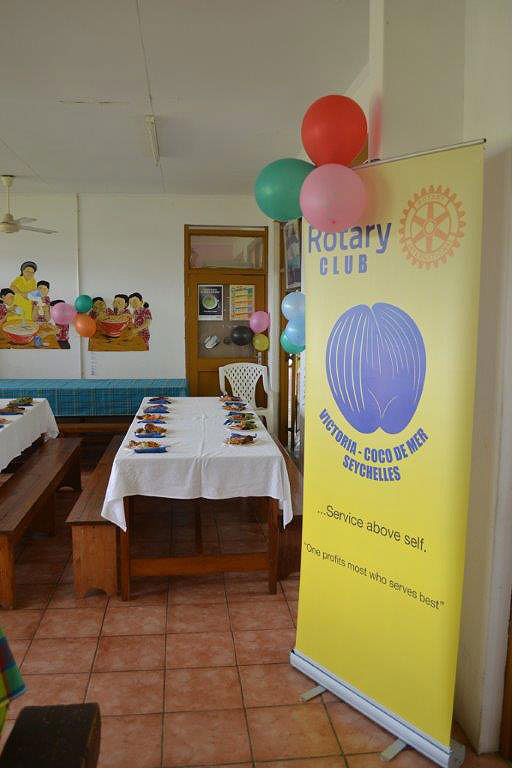 Rotary Club treats the-School for the exceptional child to lunch and fun on the occasion of the National day of Disabled